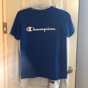 Blue Authentic Champion shirt